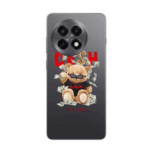 Oneplus 13 5G Cash is king Transparent Silicone TPU Θήκη